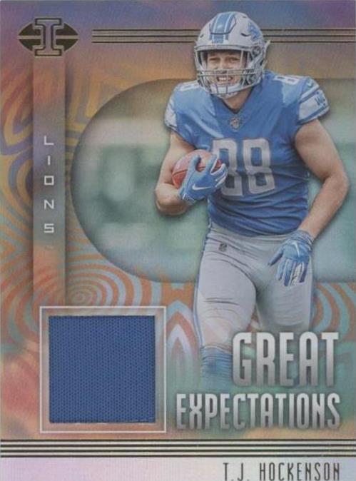 2019 Panini Illusions T.J. Hockenson #GE-TJH