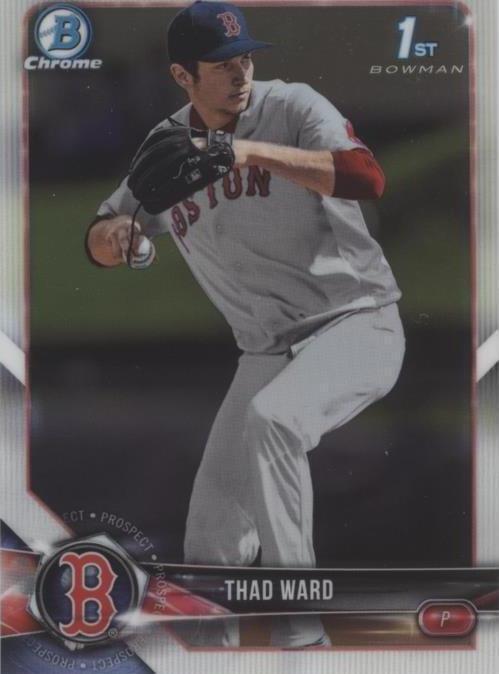 2018 Bowman Draft - Thad Ward #BDC-90