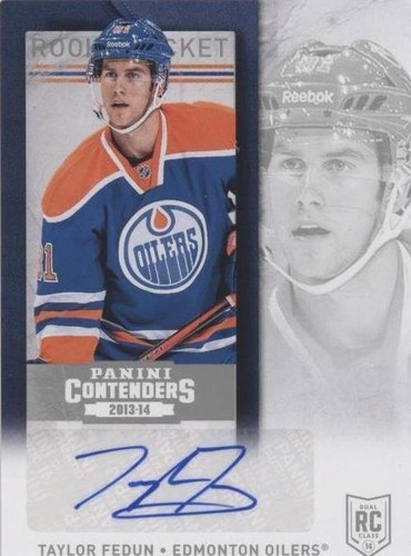 2013-14 Panini Playoff Contenders - Taylor Fedun #286