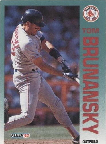 1992 Fleer - Tom Brunansky #34