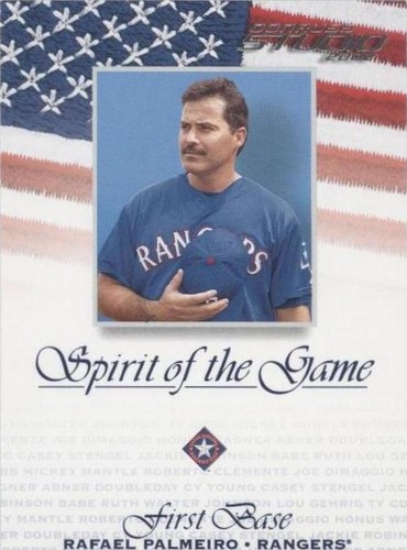 2002 Donruss Studio - Rafael Palmeiro #SG-35
