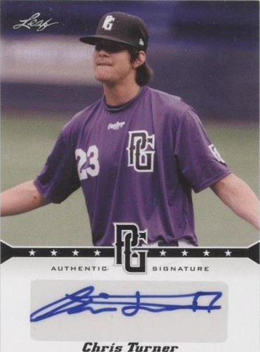 2013 Leaf Perfect Game Showcase - Chris Turner #A-CT1