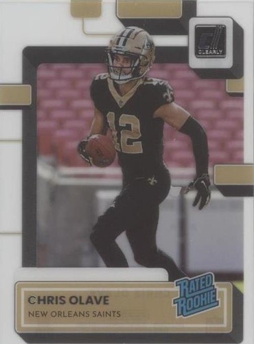 2022 Panini Clearly Donruss Chris Olave #59