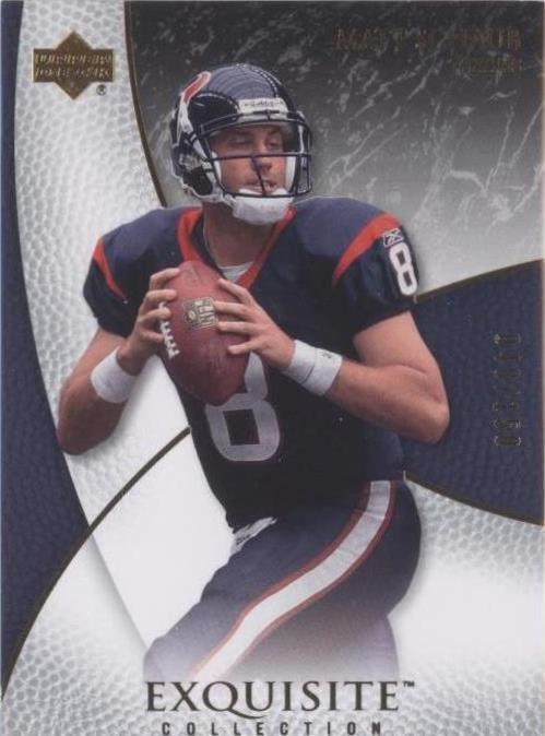 2007 Upper Deck Exquisite Collection Matt Schaub #25