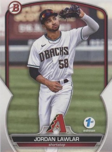 2023 Bowman 1st Edition - Jordan Lawlar #BPPF-92