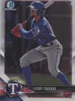 2018 Bowman Draft - Leody Taveras #BDC-177