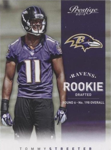 2012 Playoff Prestige Tommy Streeter #281