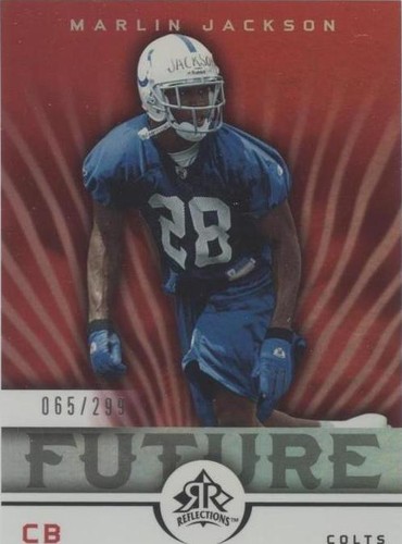 2005 Upper Deck Reflections Marlin Jackson #283