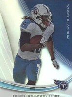 2013 Topps Platinum Chris Johnson #86