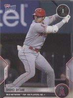 2022 Topps Now MLB Network Top 100 Players - Shohei Ohtani #T-1