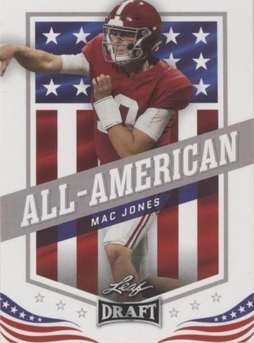 2021 Leaf Draft Mac Jones #46