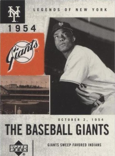 2001 Upper Deck Legends of New York - Monte Irvin #51