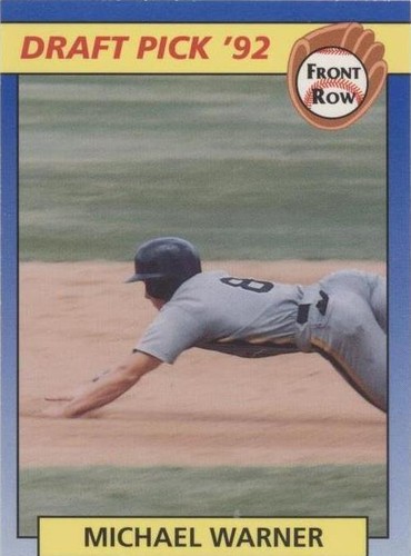 1992 Front Row Draft Picks - Mike Warner #71