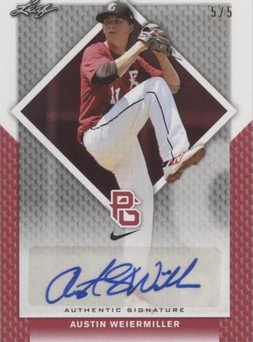 2016 Leaf Perfect Game National Showcase - Austin Weiermiller #BA-036