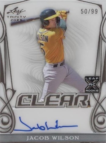 2023 Leaf Trinity - Jacob Wilson #CA-JW1
