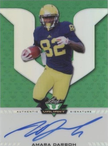 2017 Leaf Valiant Amara Darboh #BA-AD1