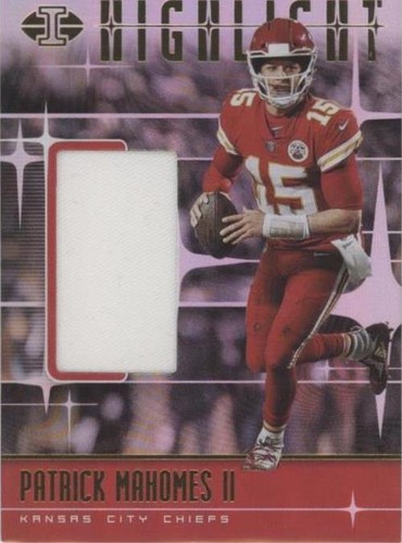 2019 Panini Illusions Patrick Mahomes II #HS-PM