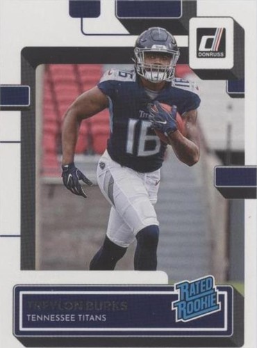 2022 Panini Donruss Treylon Burks #312