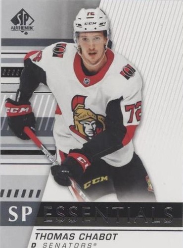 2019-20 SP Authentic - Thomas Chabot #SPE-TC
