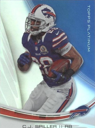 2013 Topps Platinum C.J. Spiller #20