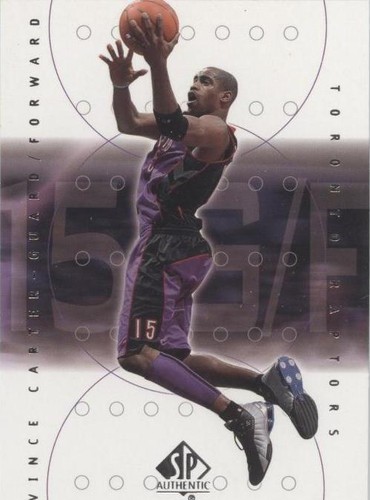 2000-01 SP Authentic - Vince Carter #79