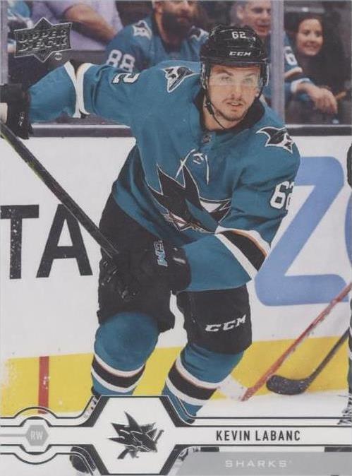 2019-20 Upper Deck - Kevin Labanc #414
