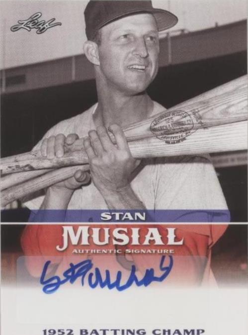 Leaf Heroes of Baseball 2015 - Stan Musial #MA-SM12