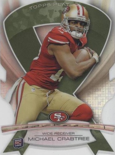 2013 Topps Platinum Michael Crabtree #ABMDC-MC