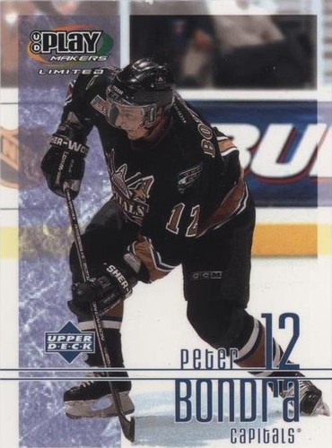 2001-02 Upper Deck Play Makers Limited - Peter Bondra #98