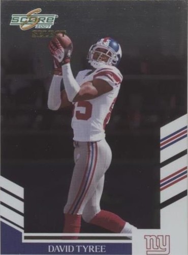 2007 Score Select David Tyree #17