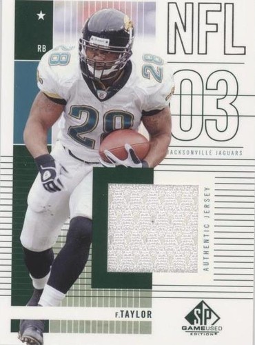 2003 SP Game Used Edition Fred Taylor #168