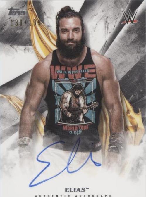 2019 Topps WWE Undisputed - Elias #A-E