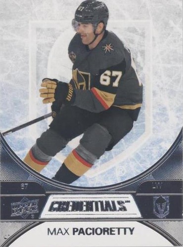 2021-22 Upper Deck Credentials - Max Pacioretty #11