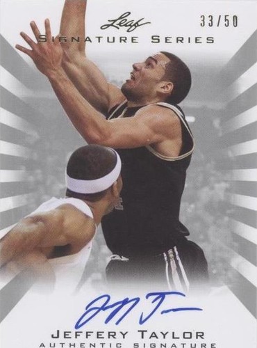 2012 Leaf Signature Series - Jeff Taylor #BA-JT2