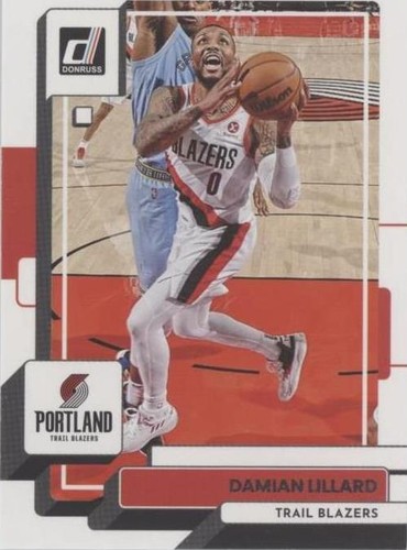 2022-23 Panini Donruss - Damian Lillard #106