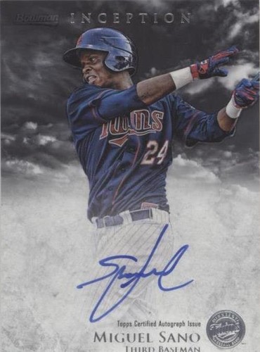 2013 Bowman Inception - Miguel Sanó #PA-MS