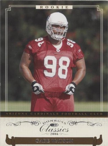 2006 Donruss Classics Gabe Watson #184