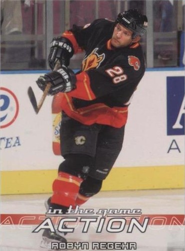 2003-04 In the Game Action - Robyn Regehr #78
