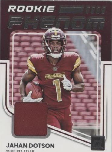 2022 Panini Donruss Jahan Dotson #RPJ-10