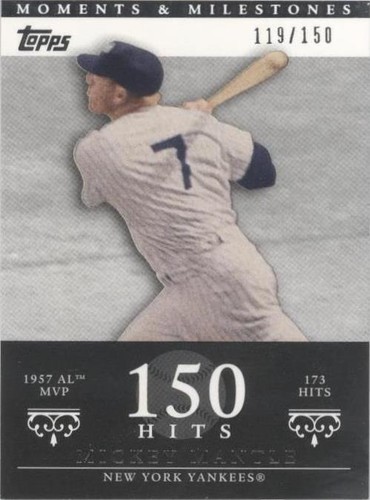 2007 Topps Moments & Milestones - Mickey Mantle #75-150