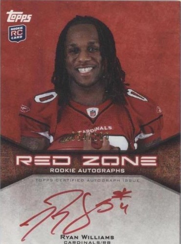 2011 Topps Ryan Williams #RZRA-RW