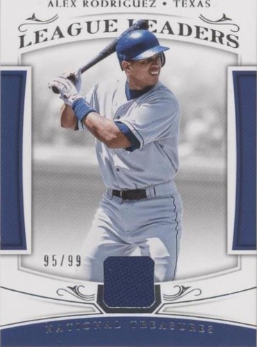 2018 Panini National Treasures - Alex Rodriguez #LL-AR