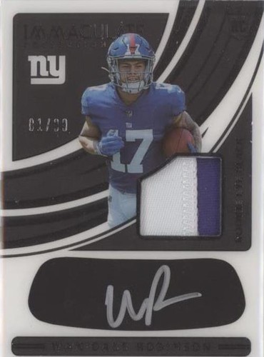 2022 Panini Immaculate Collection Wan'Dale Robinson #REB-WDR
