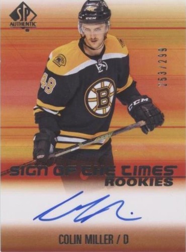 2015-16 SP Authentic - Colin Miller #SOTR-MI