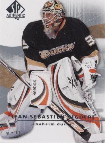 2008-09 SP Authentic - Jean-Sebastien Giguere #60