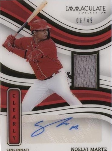 2023 Panini Immaculate Collection - Noelvi Marte #CMS-NM