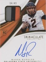 2018 Panini Immaculate Collection Collegiate Mason Rudolph #111