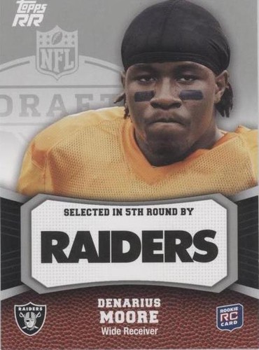 2011 Topps Rising Rookies Denarius Moore #187