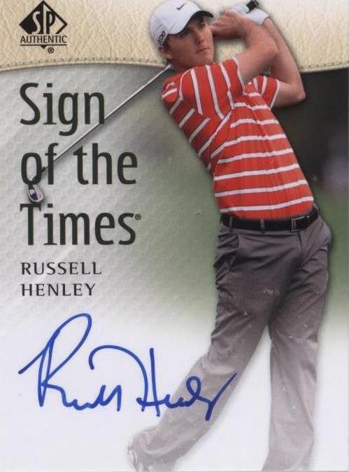 2014 SP Authentic - Russell Henley #SOTT-RH