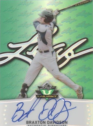 2014 Leaf Valiant - Braxton Davidson #BA-BD1